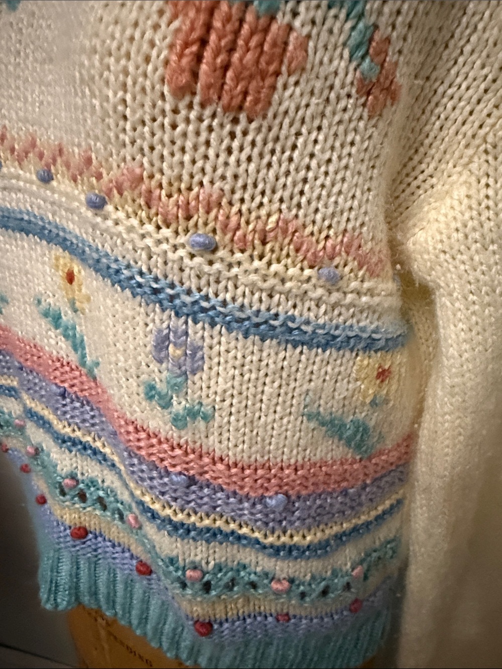 Vintage 1970’s, Acrylic Sweater,XXL - Picture 3 of 7